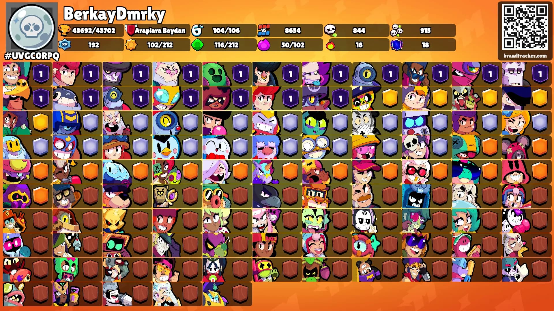 BerkayDmrky's Ranks
