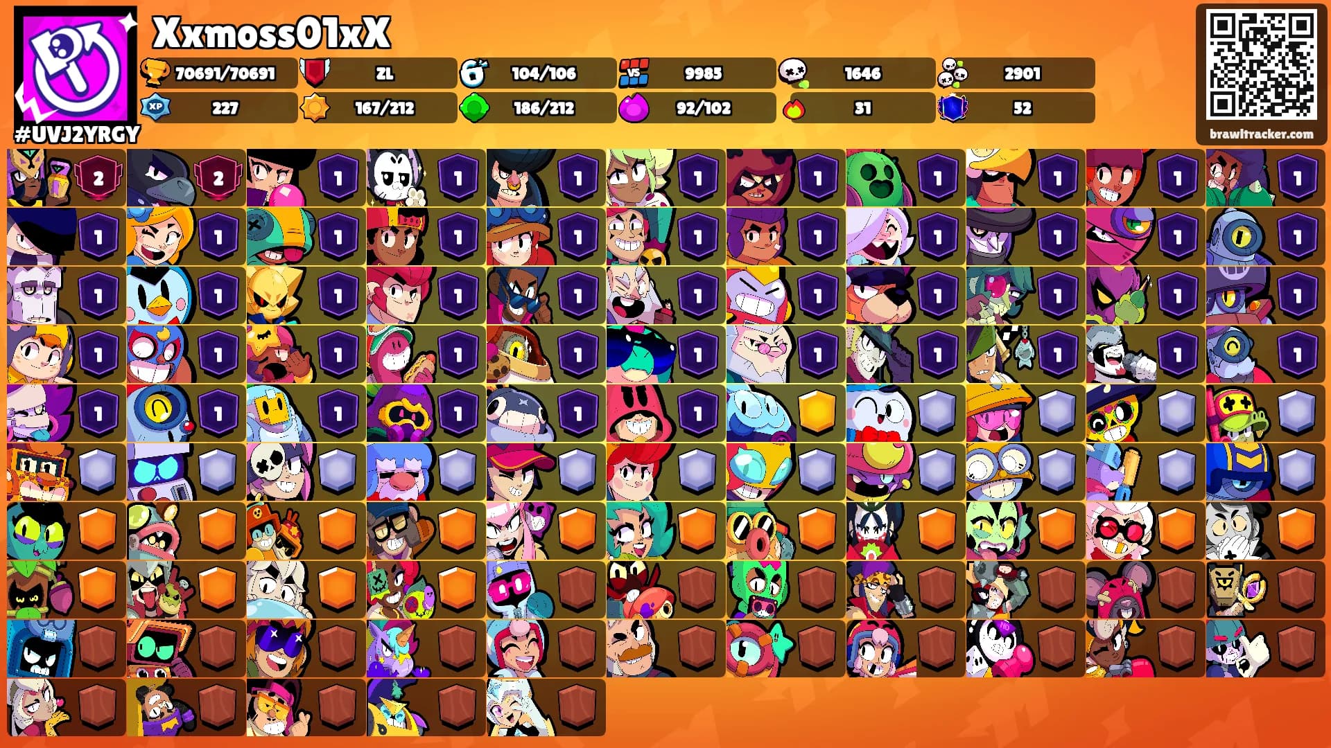 Xxmoss01xX's Ranks