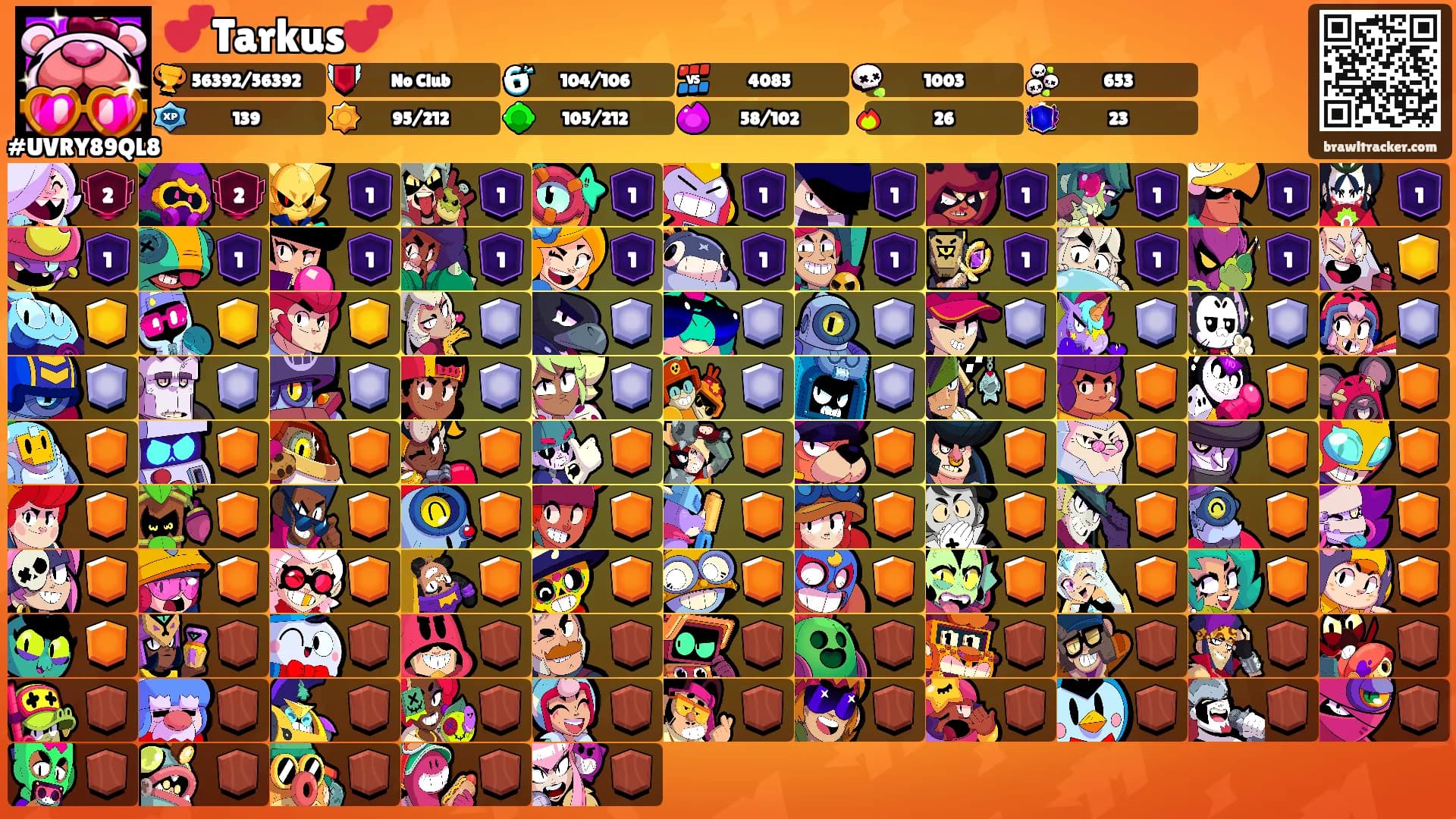 💕Tarkus💕's Ranks