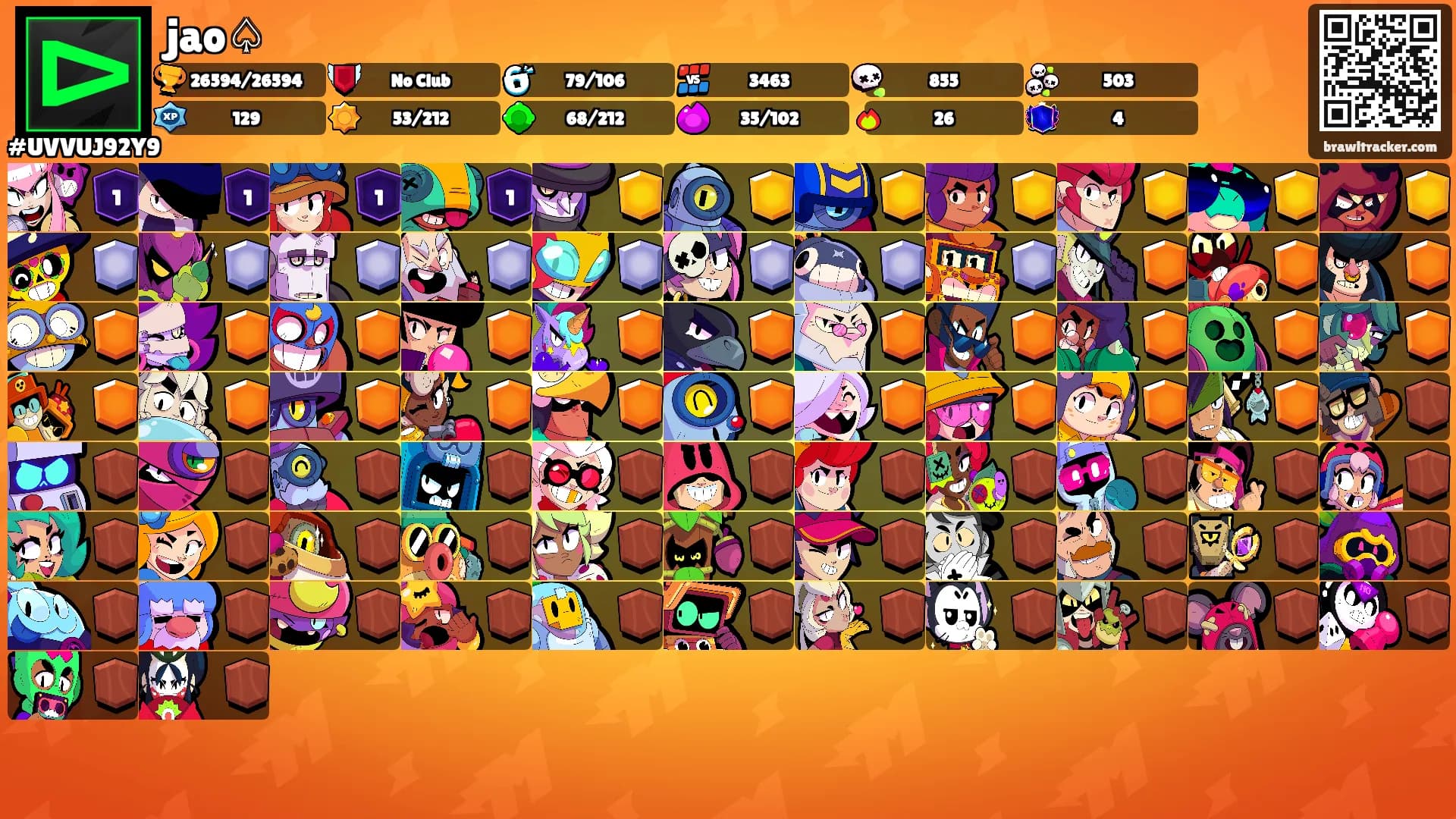 jao♤'s Ranks