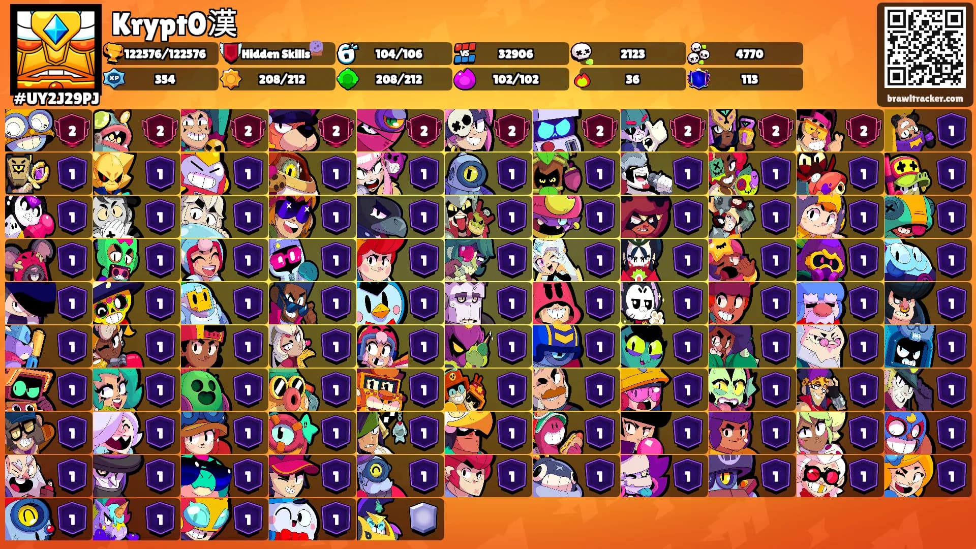 Krypt0漢's Ranks