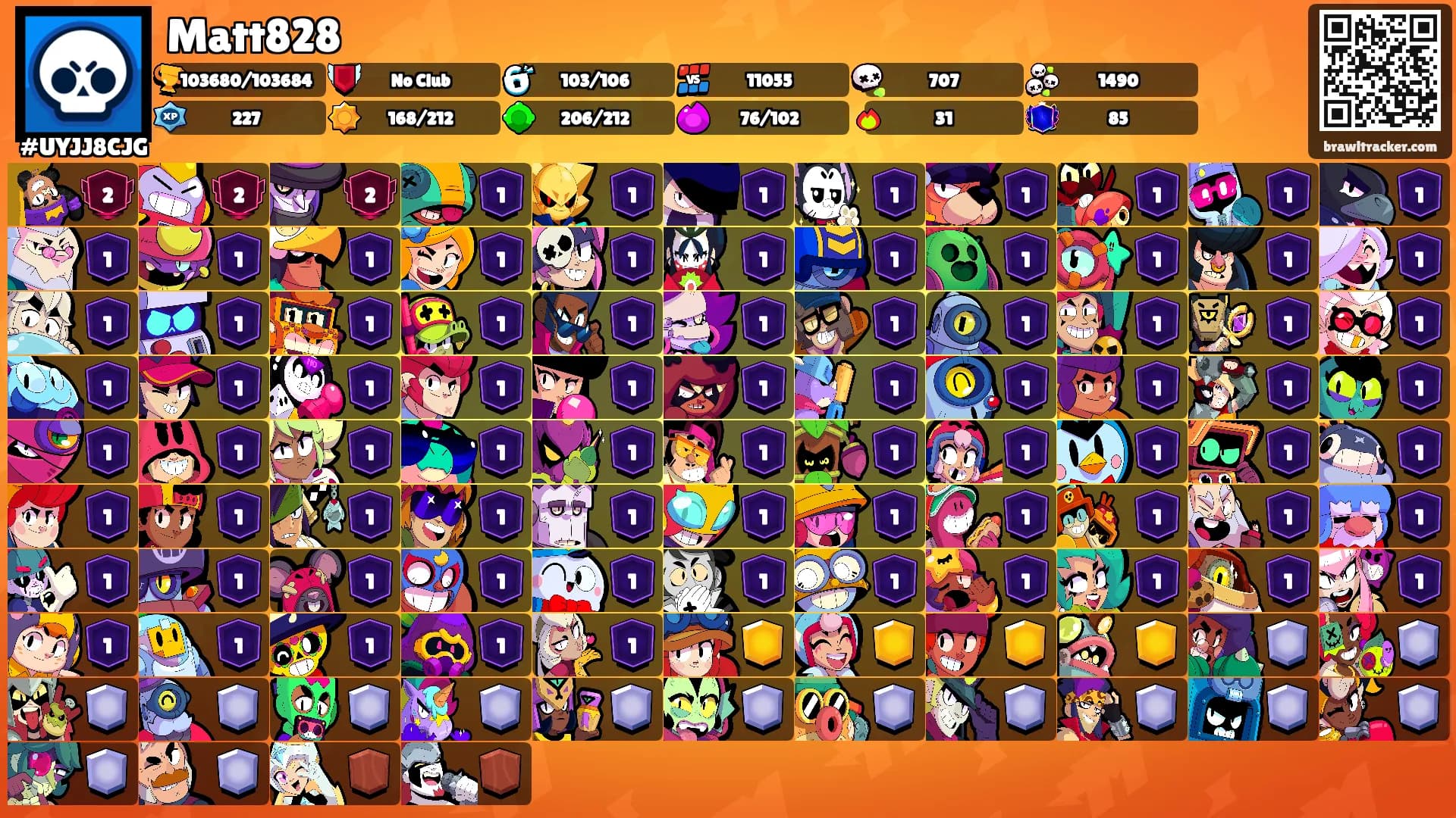 Matt828's Ranks