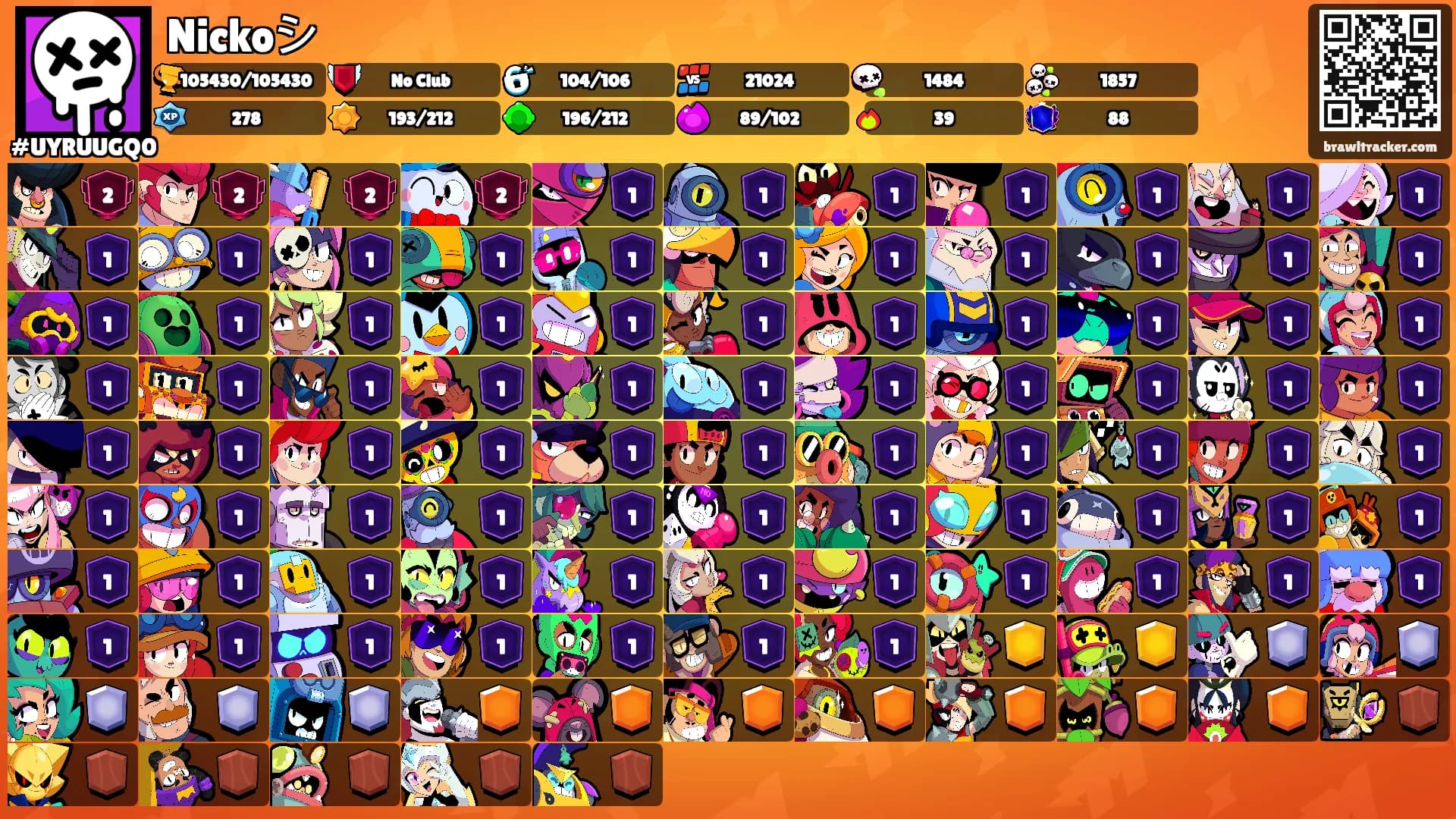 Nickoシ's Ranks