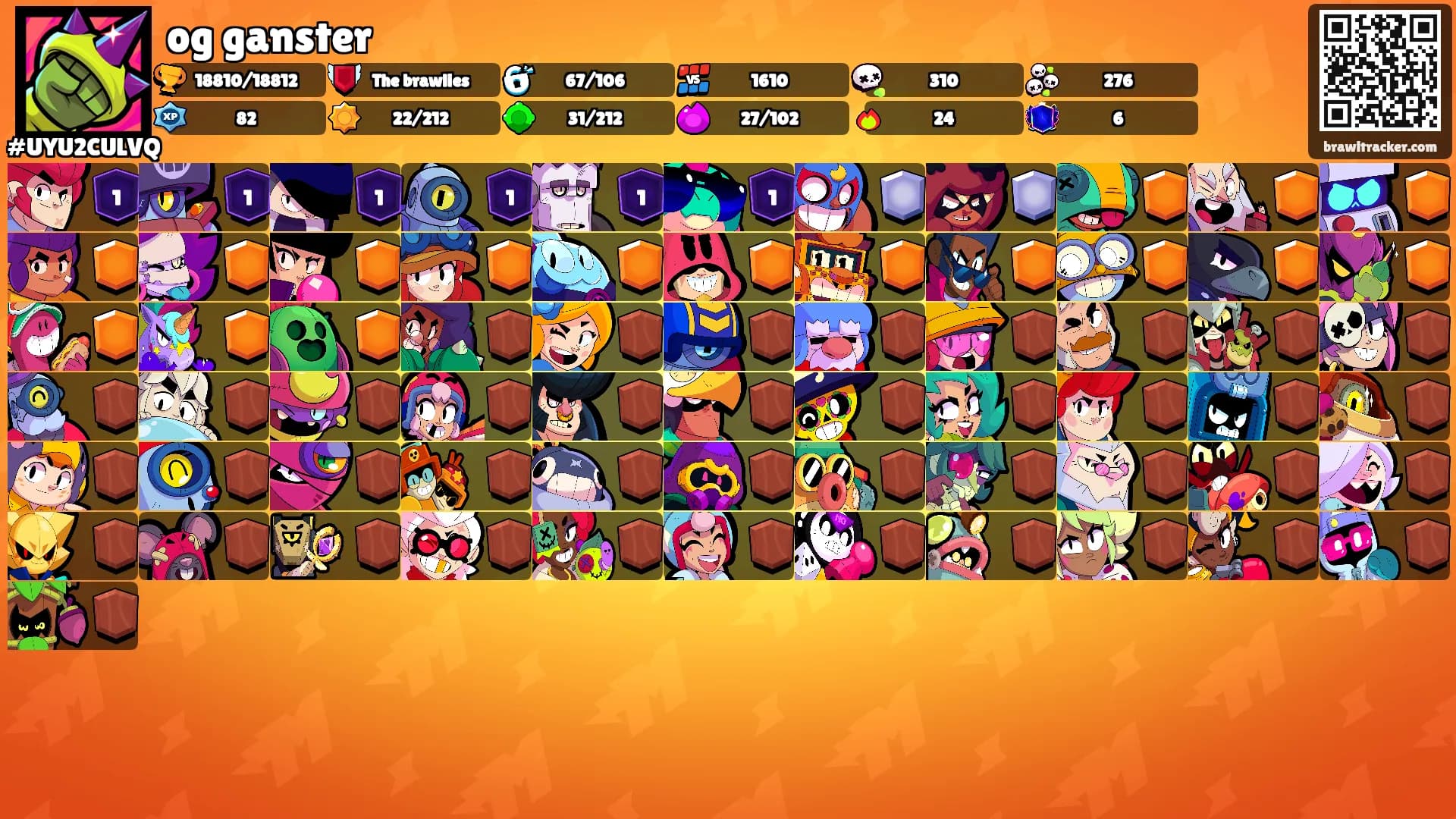 og ganster's Ranks