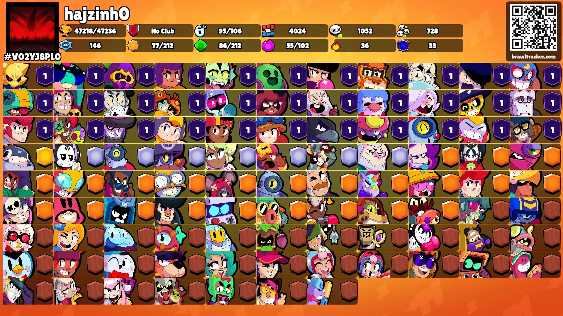 hajzinh0's Ranks