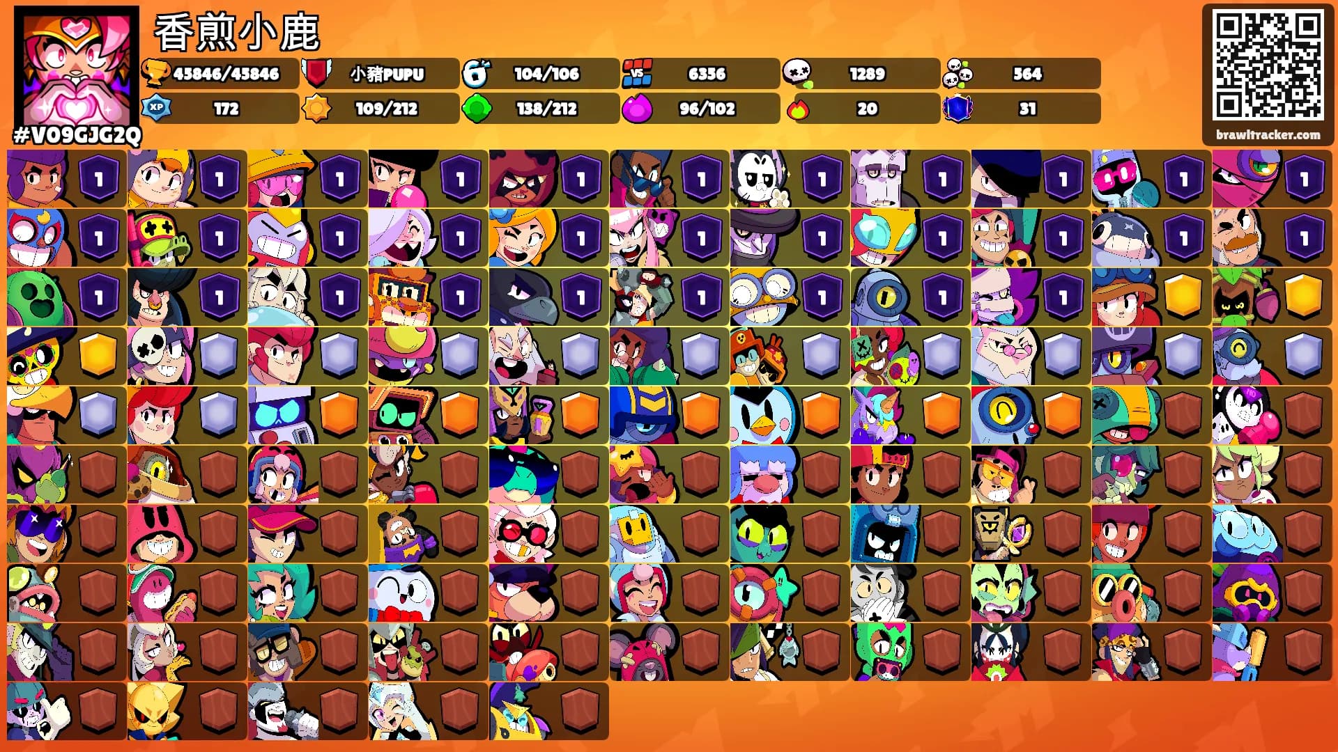 香煎小鹿's Ranks