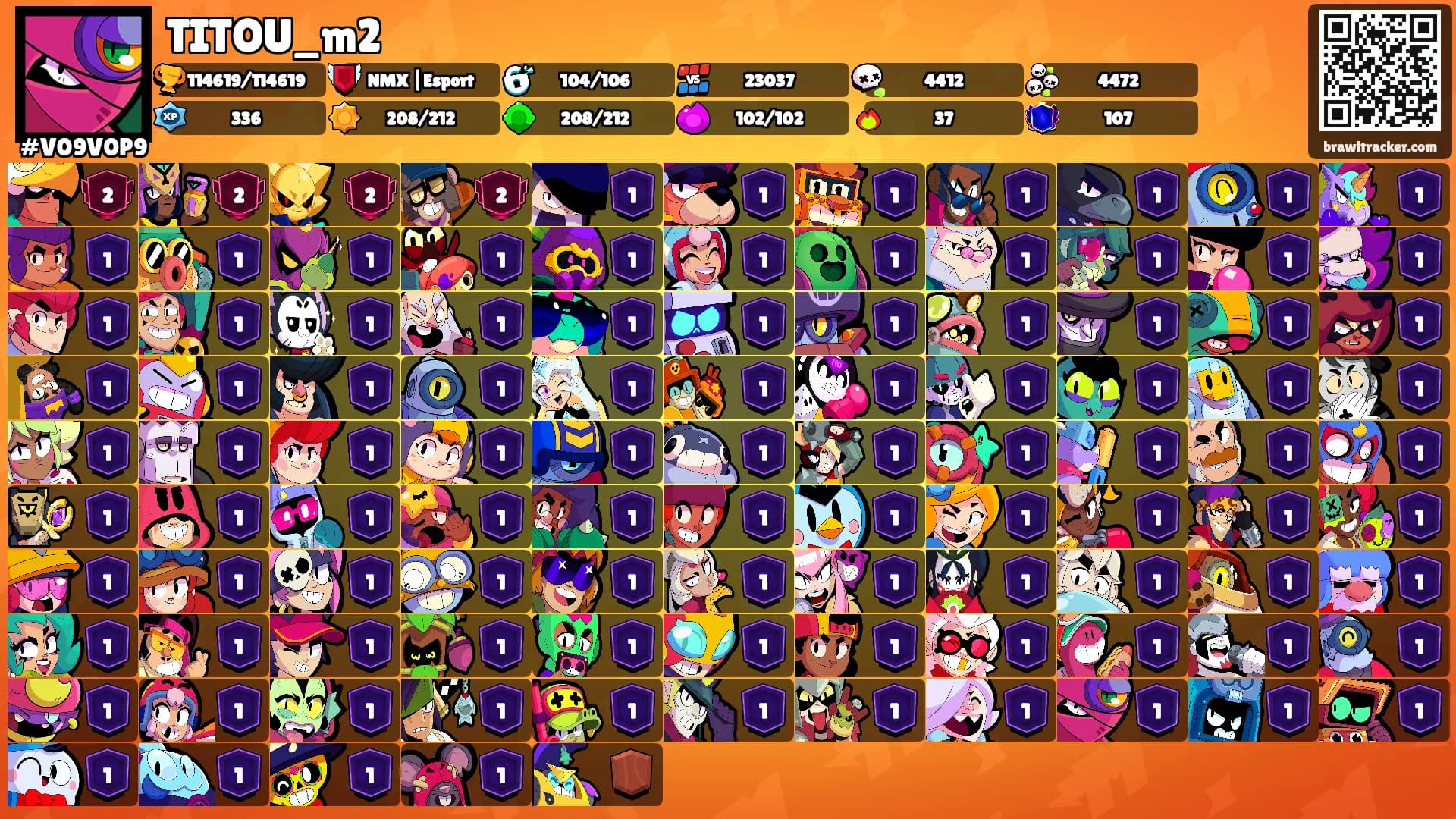 TITOU_m2's Ranks