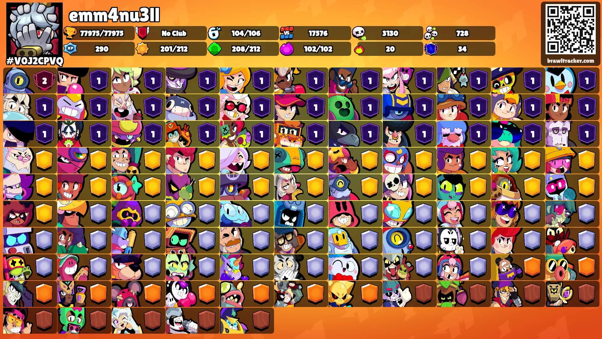 emm4nu3ll's Ranks