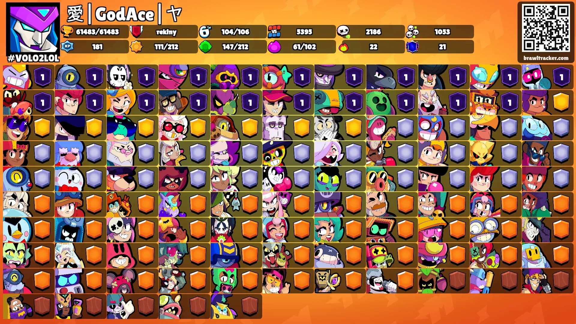愛|GodAce|ヤ's Ranks
