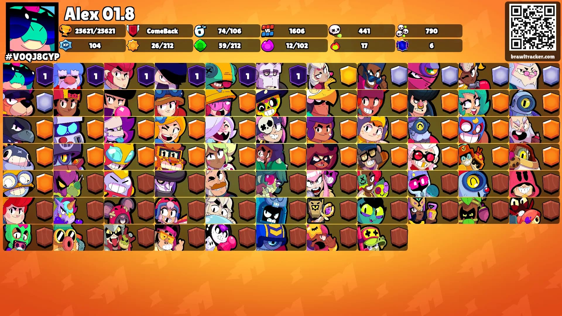 Alex 01.8's Ranks