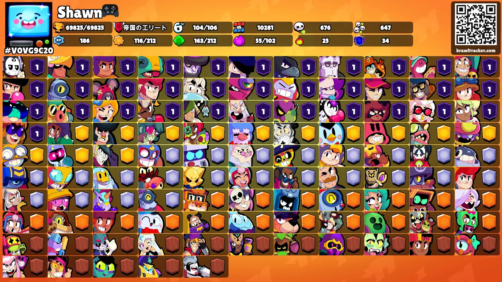Shawn🎮's Ranks