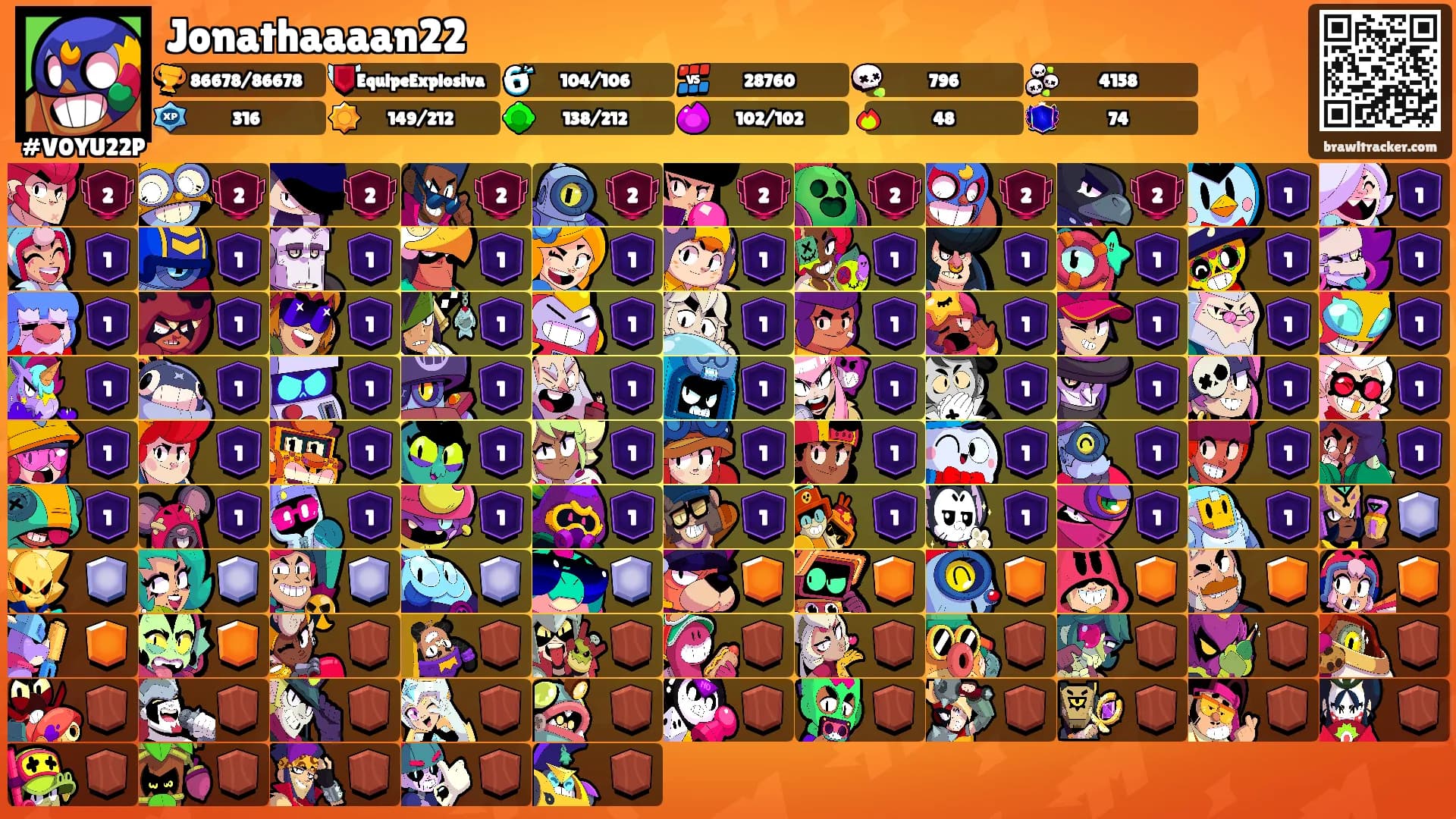 Jonathaaaan22's Ranks
