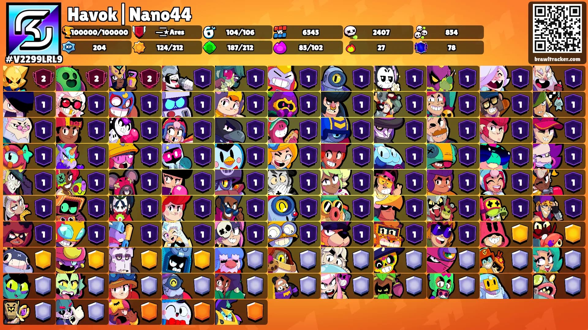 Havok|Nano44's Ranks