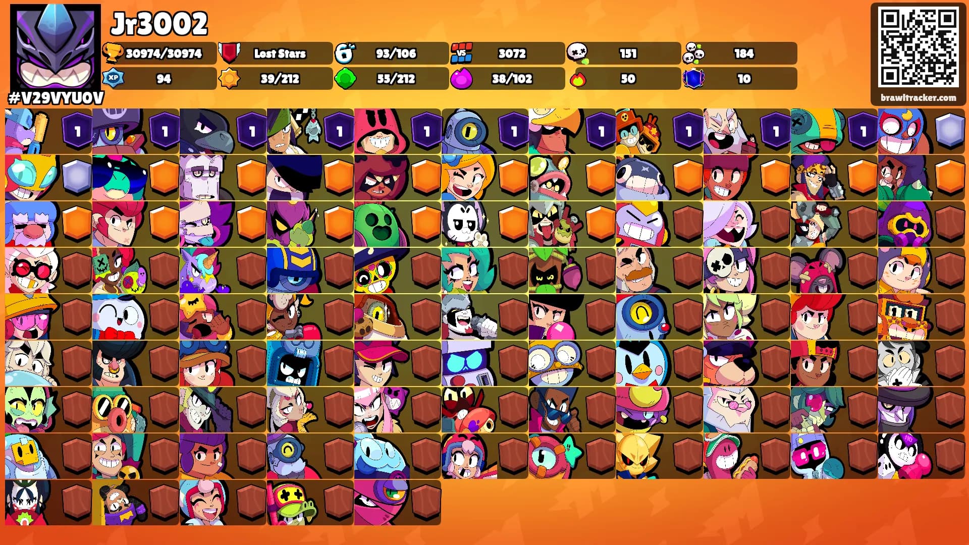Jr3002's Ranks