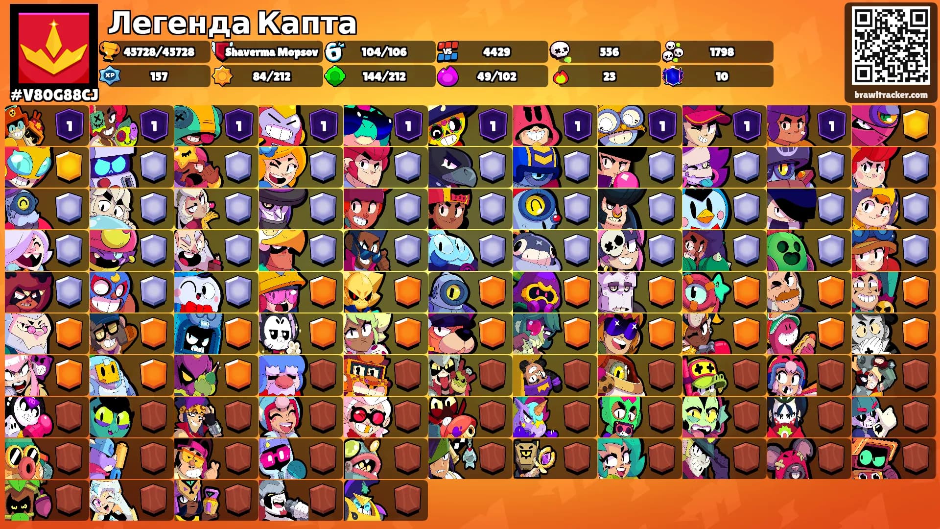 Легенда Капта's Ranks