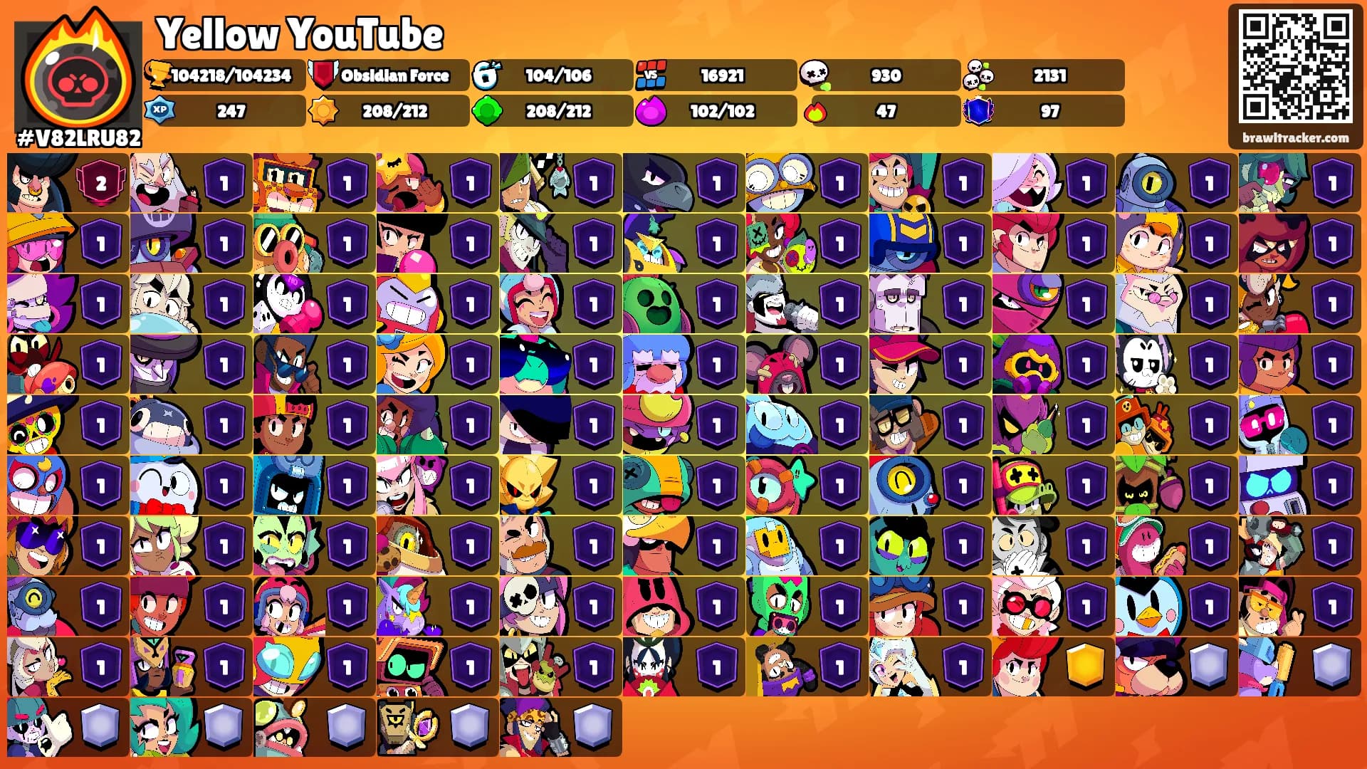 Yellow YouTube's Ranks