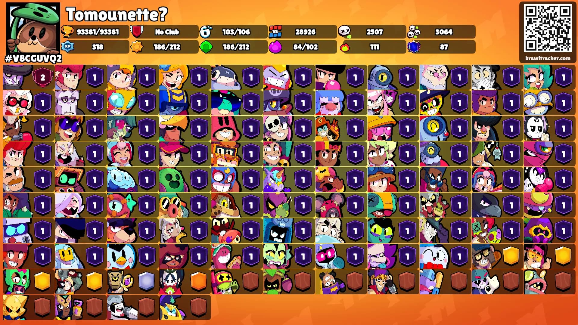 Tomounette?'s Ranks