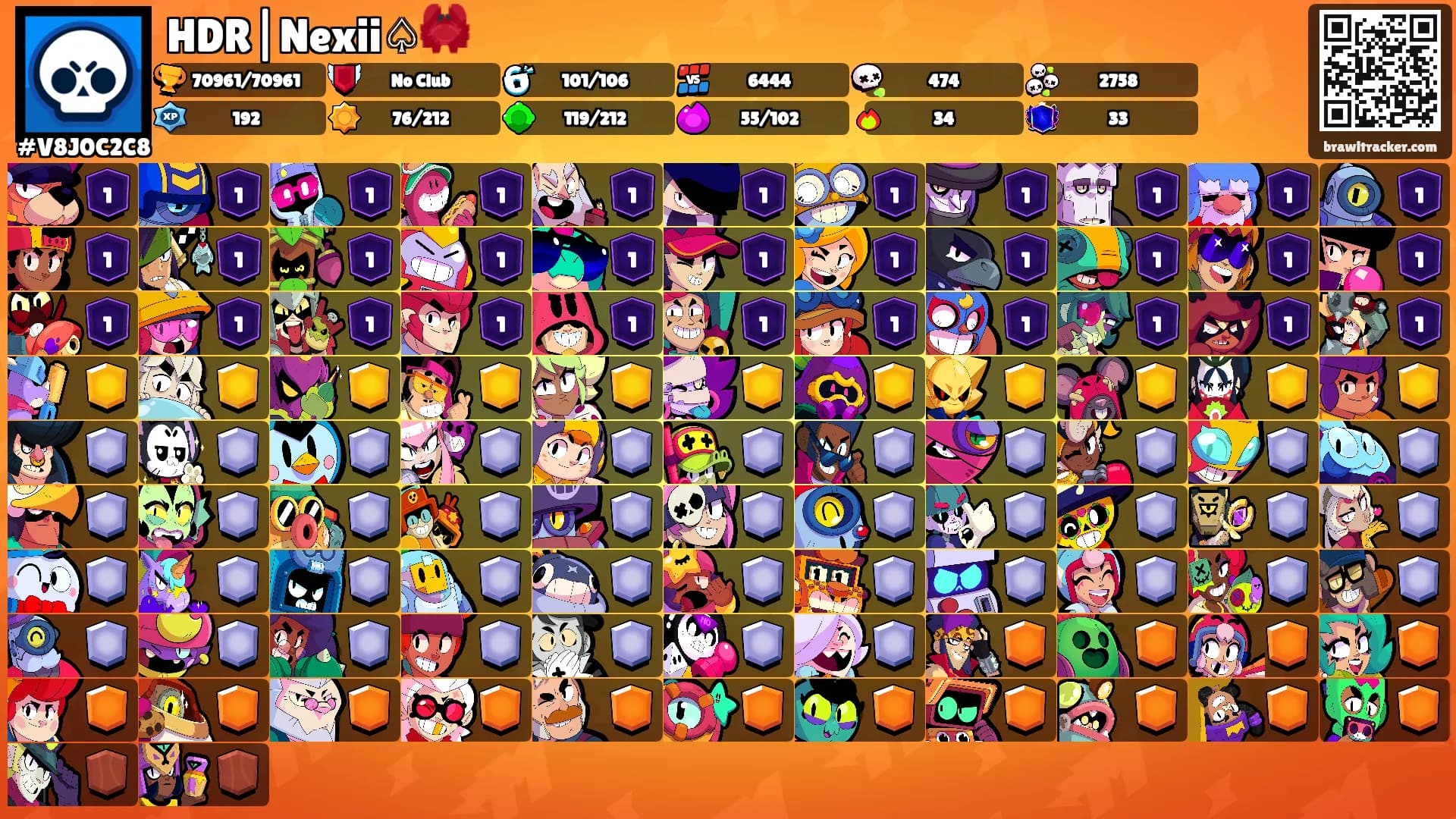 HDR|Nexii♤🦀's Ranks
