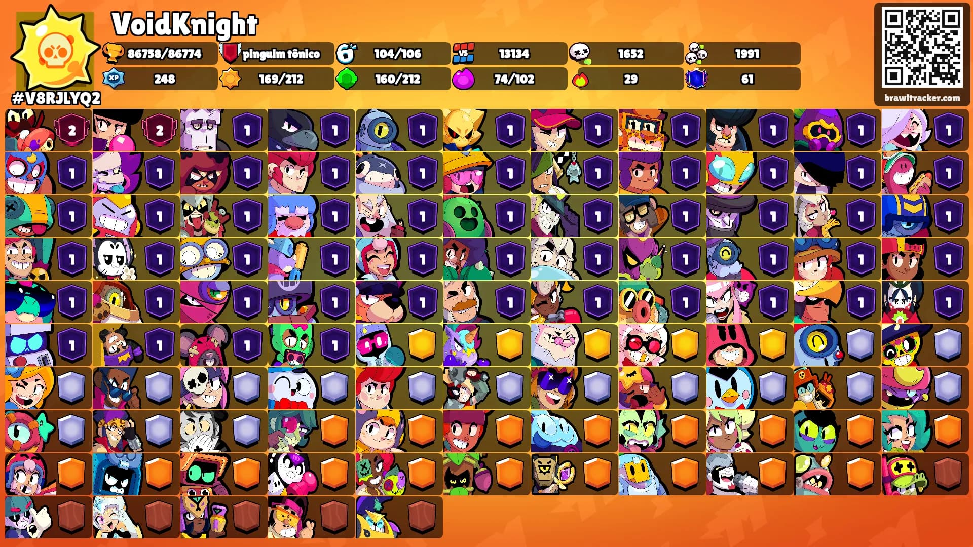 VoidKnight's Ranks