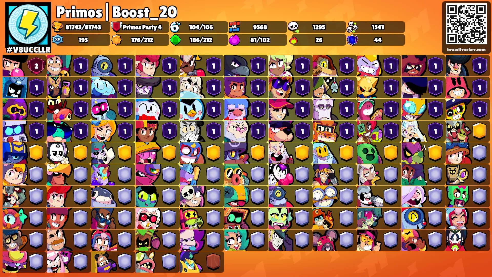 Primos|Boost_20's Ranks