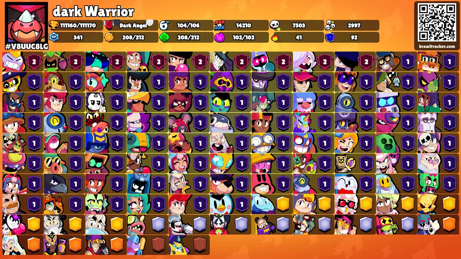 dark Warrior's Ranks