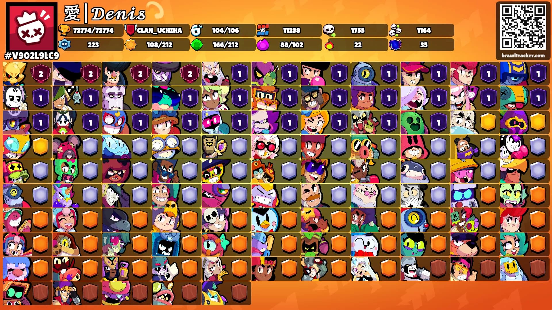 愛|𝓓𝓮𝓷𝓲𝓼💫's Ranks