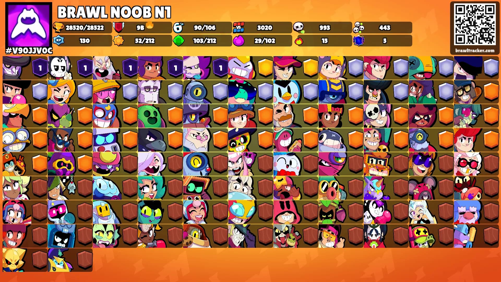 BRAWL NOOB N1's Ranks