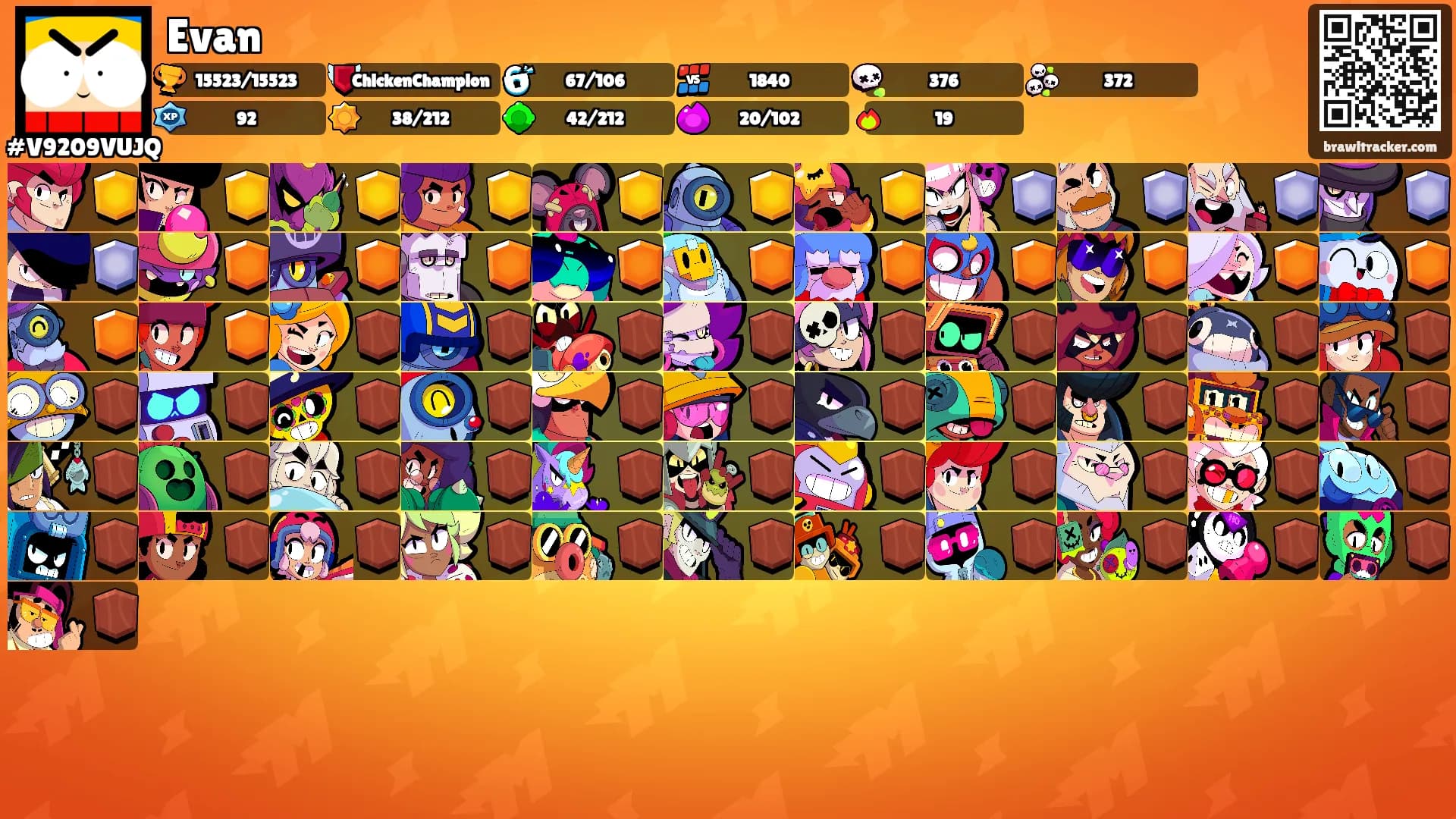 Evan's Ranks