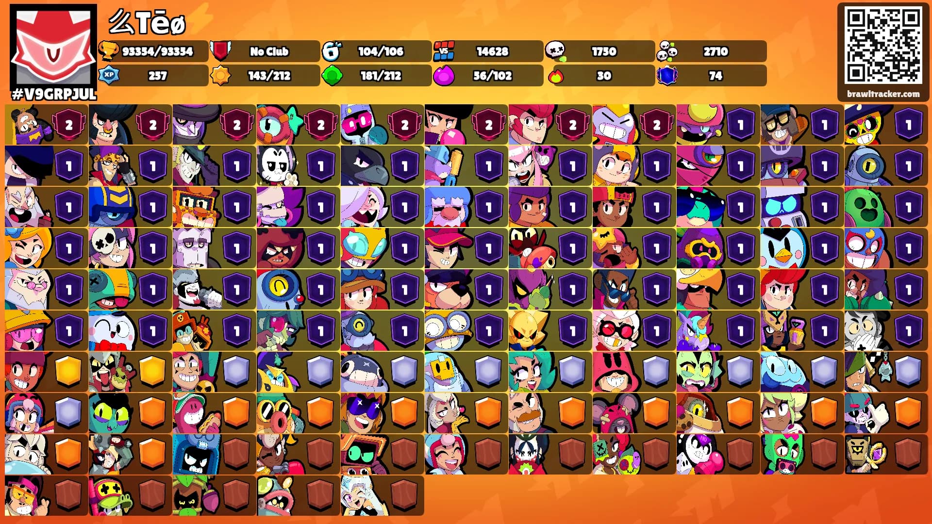 么Tēø⚡️'s Ranks