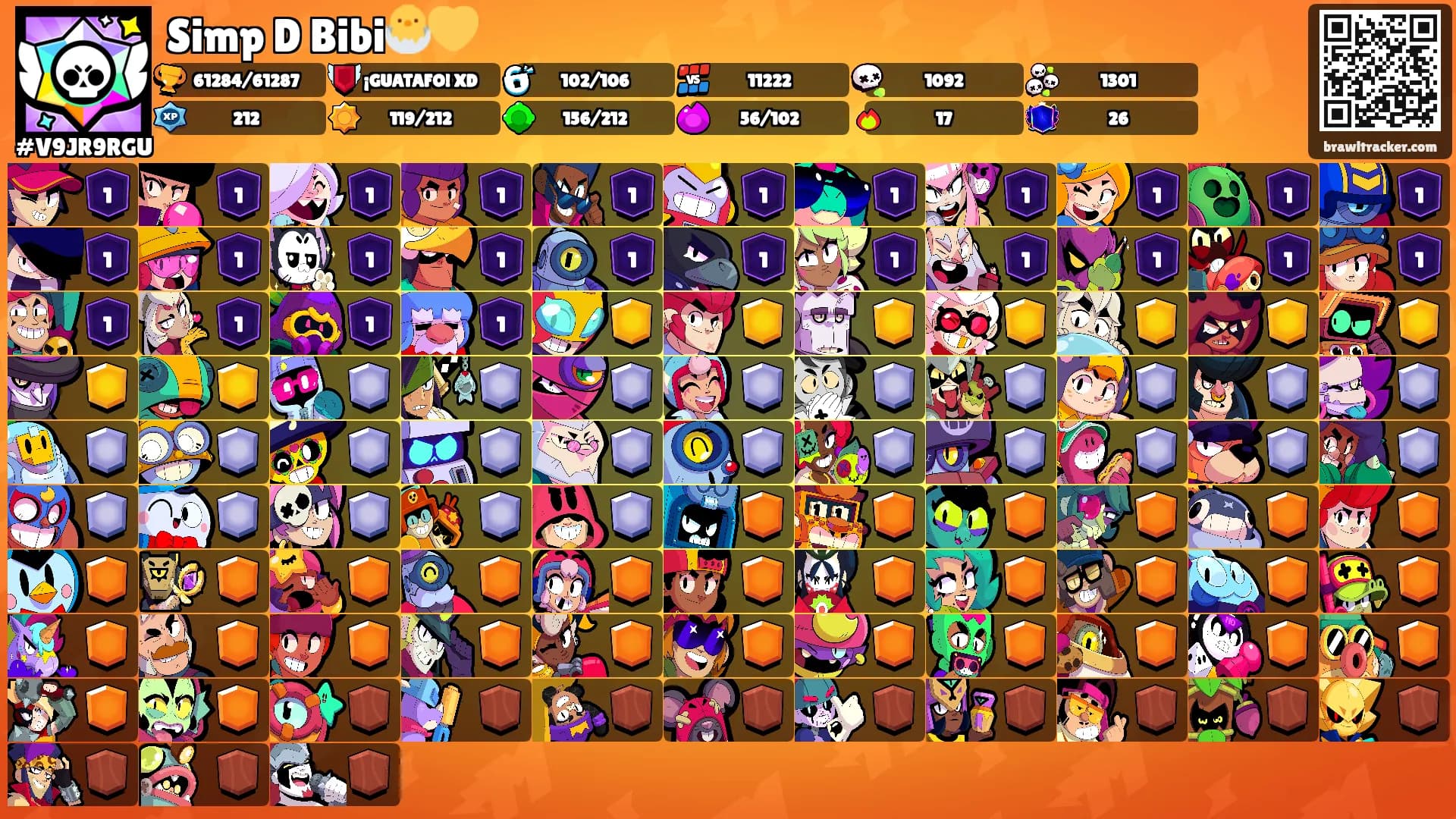 Simp D Bibi🐣💛's Ranks