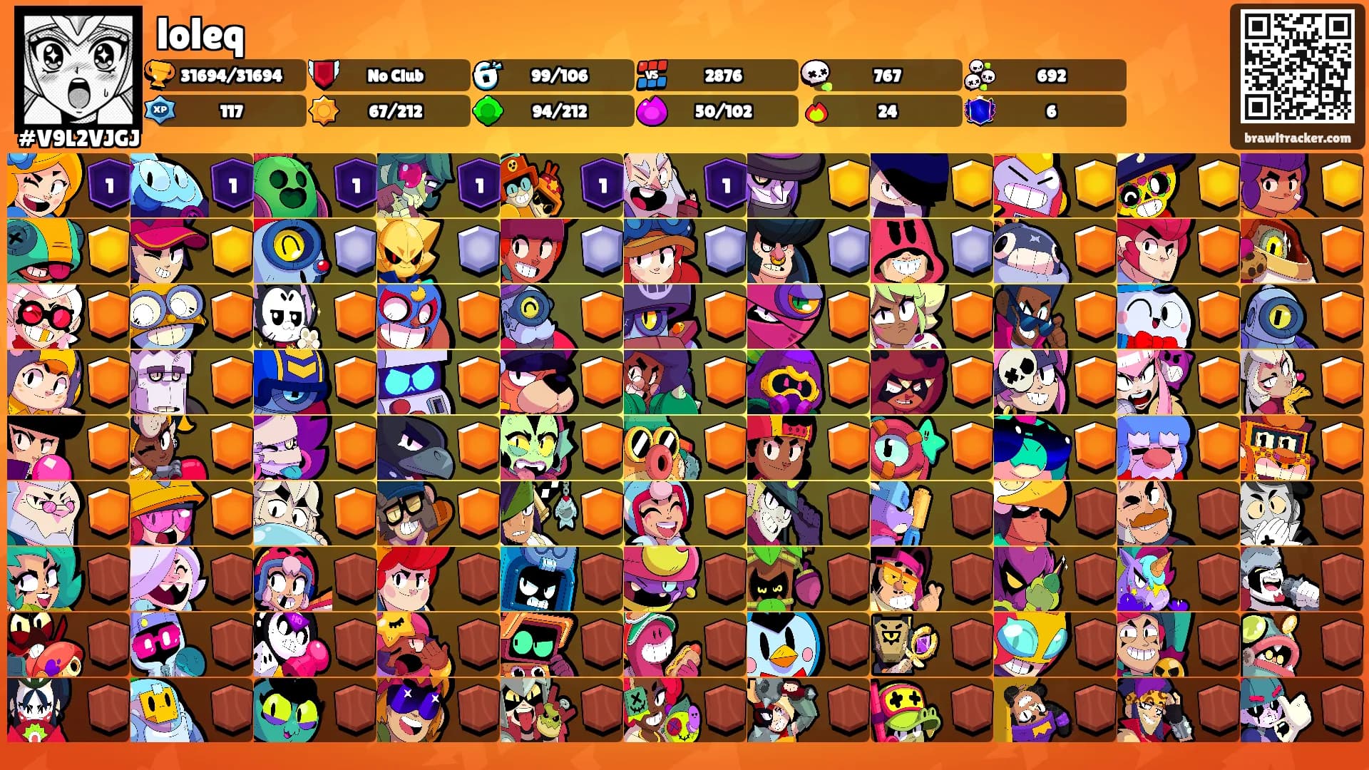 loleq's Ranks