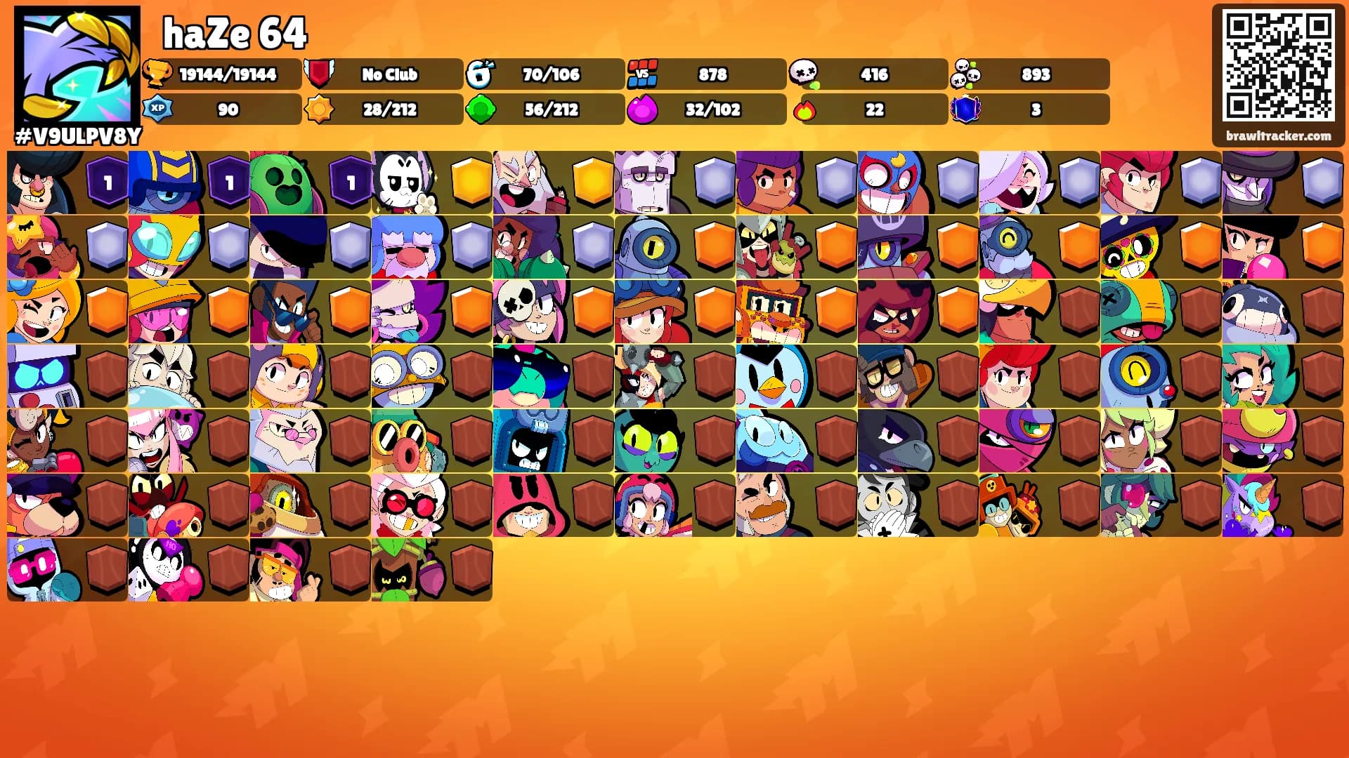 ⛩haZe⛩64's Ranks