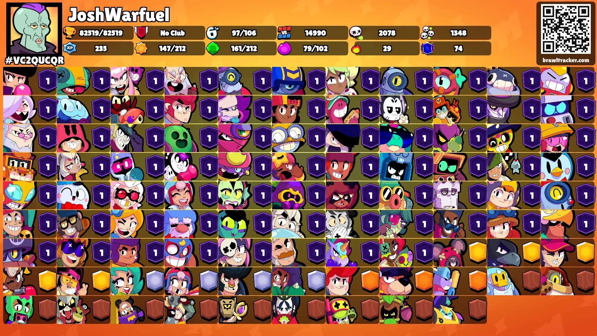 JoshWarfuel's Ranks