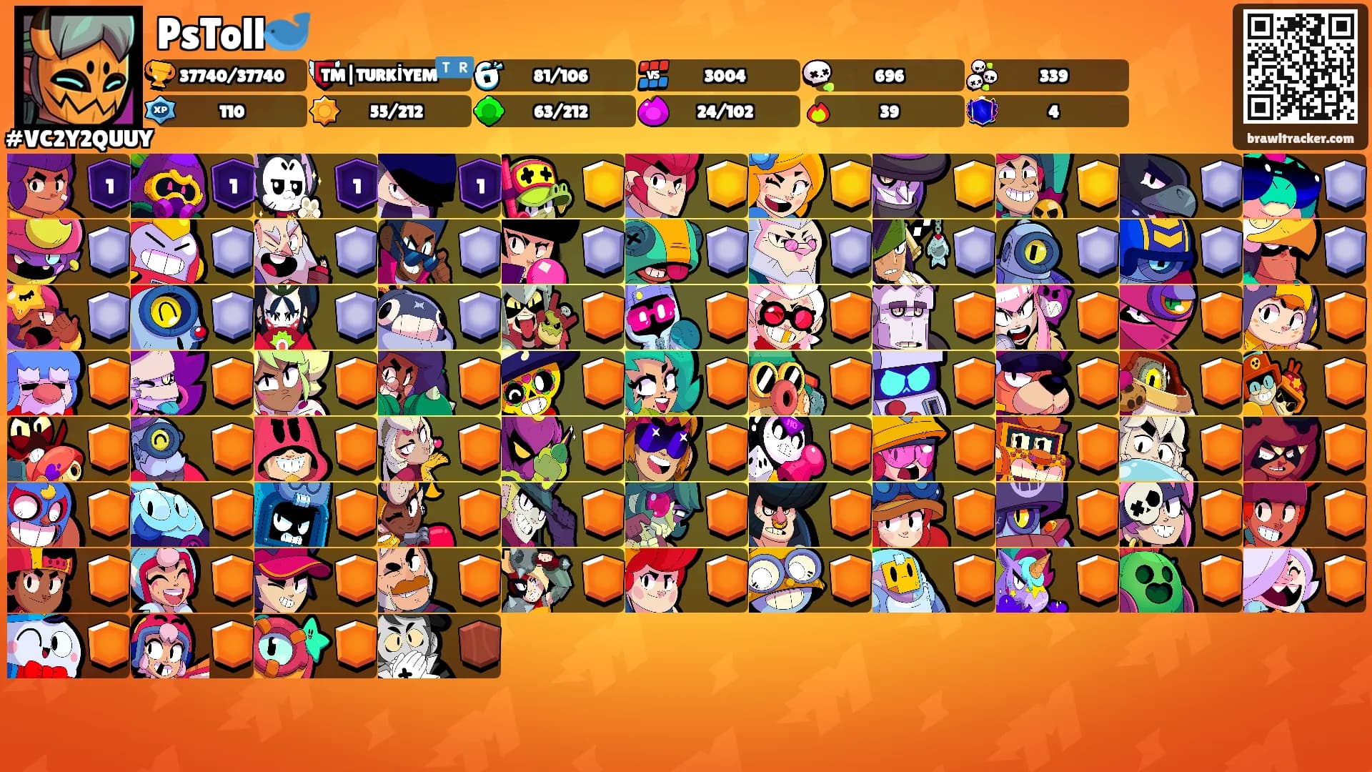 PsToll🐋's Ranks
