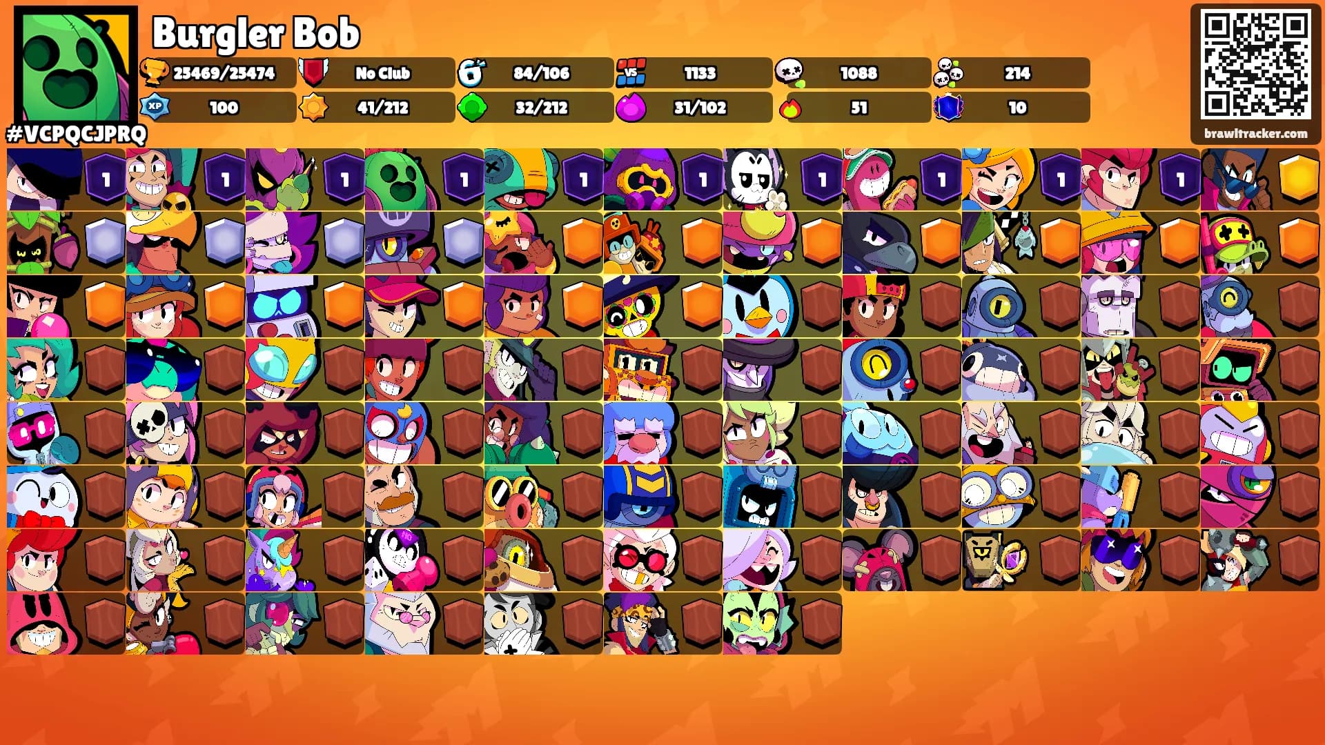 Burgler Bob's Ranks