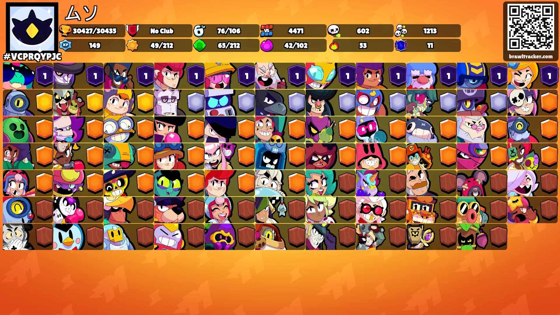 ムソ's Ranks