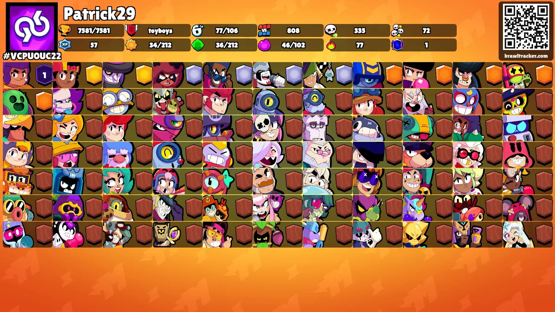 Patrick29's Ranks