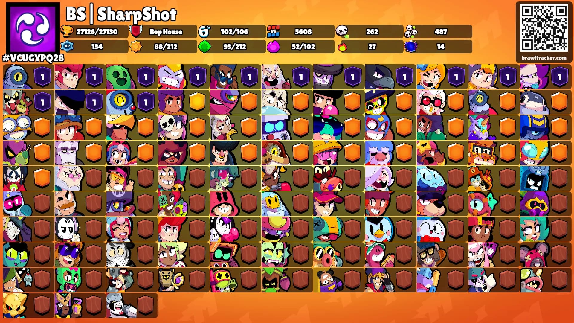 BS|SharpShot's Ranks