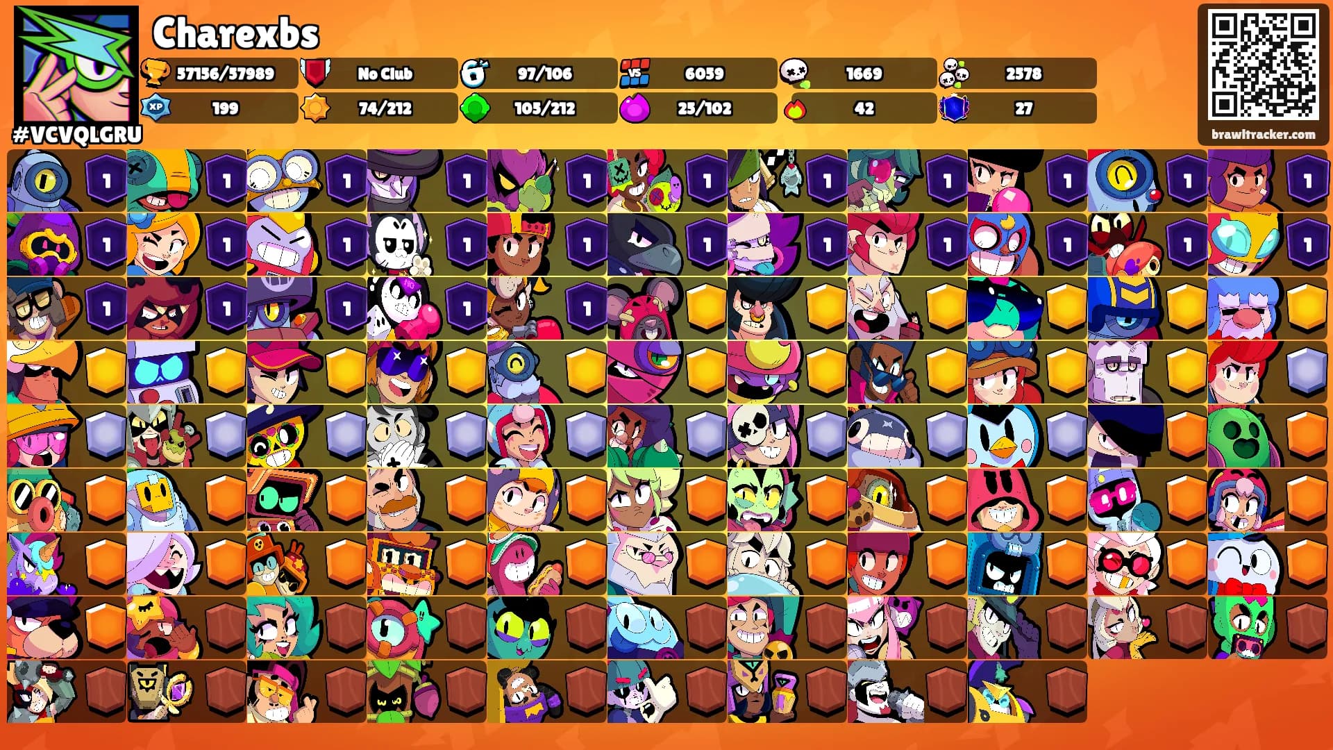 Charexbs's Ranks