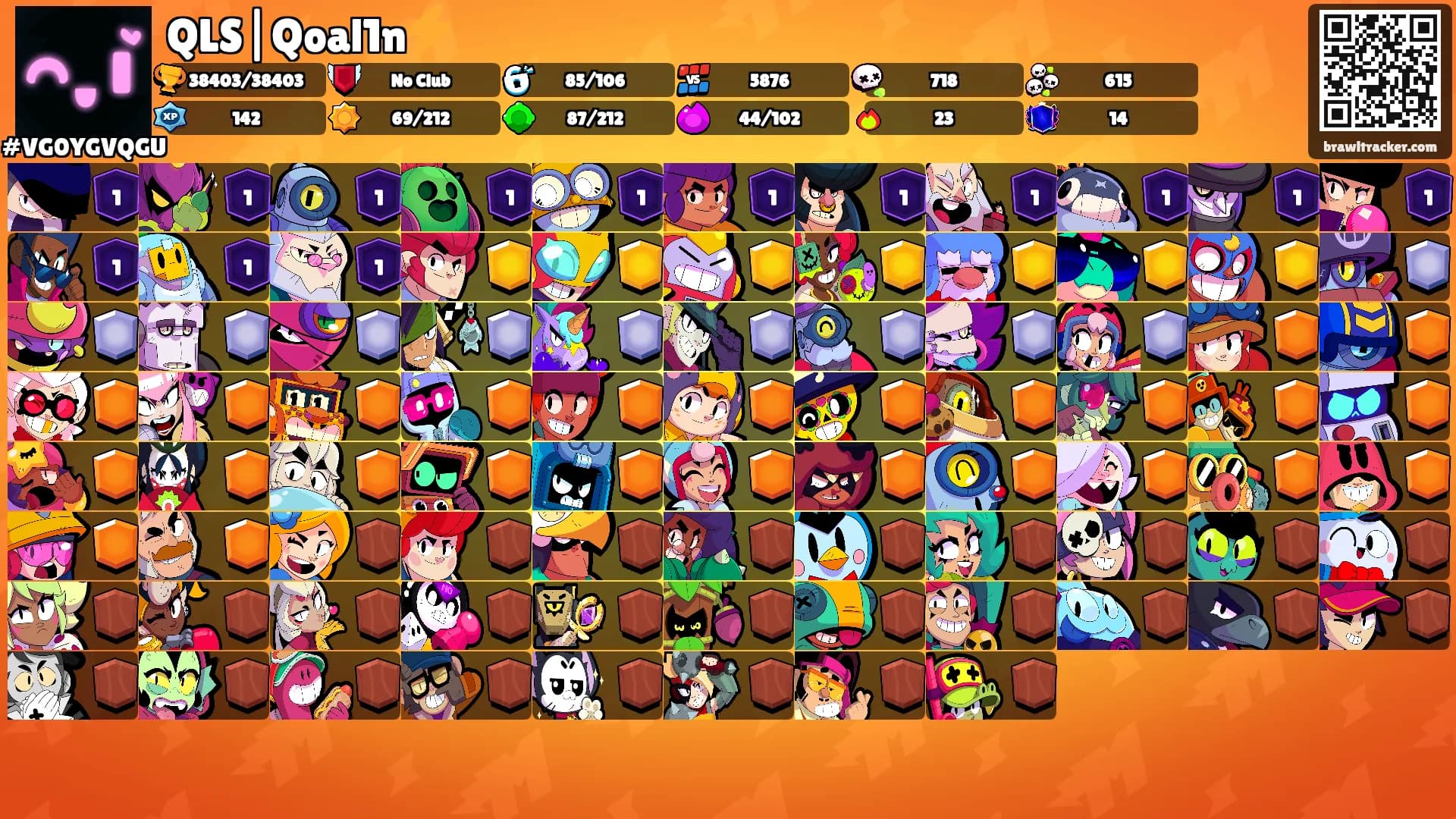 QLS|Qoal1n⚡'s Ranks