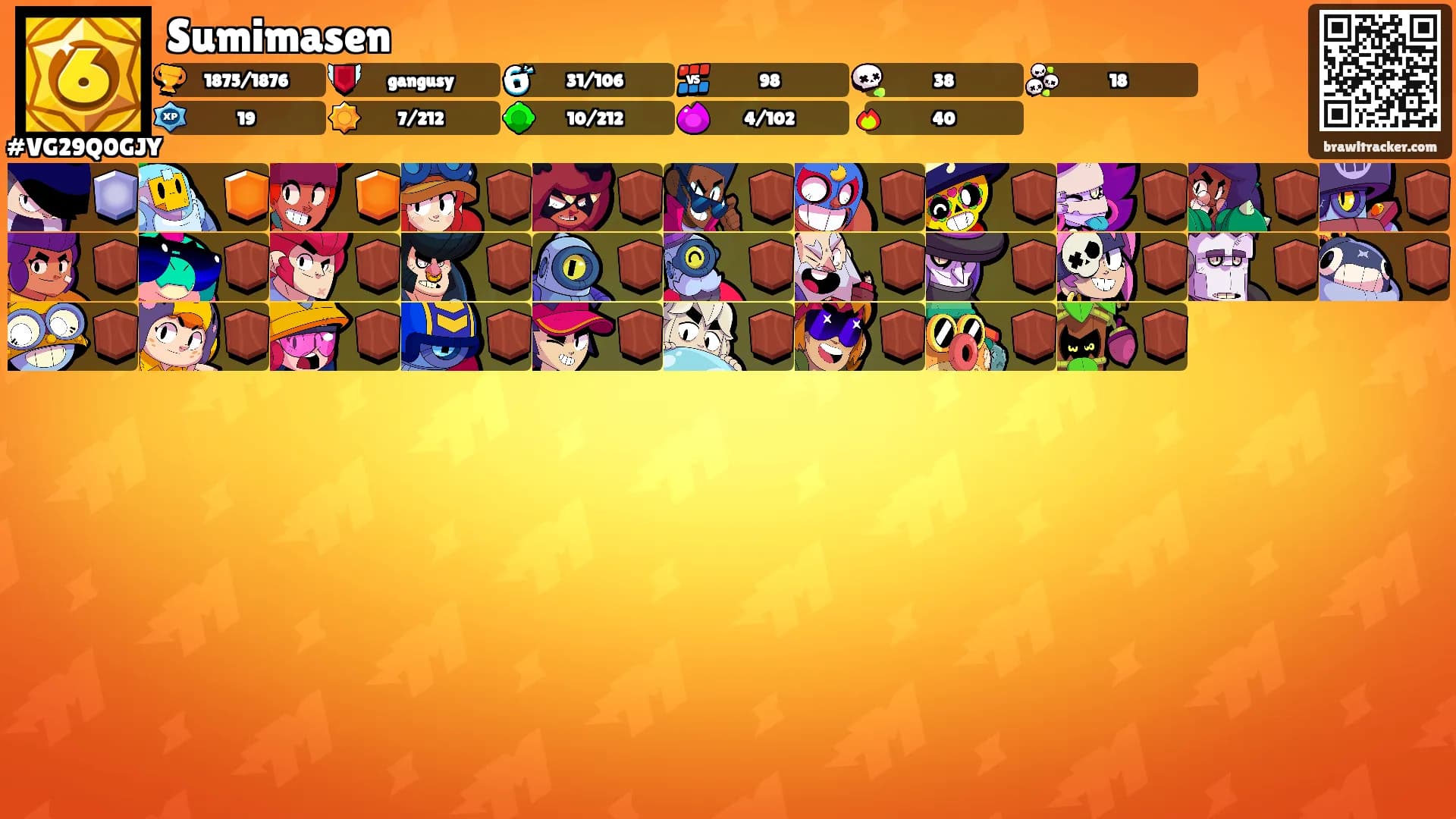 Sumimasen's Ranks
