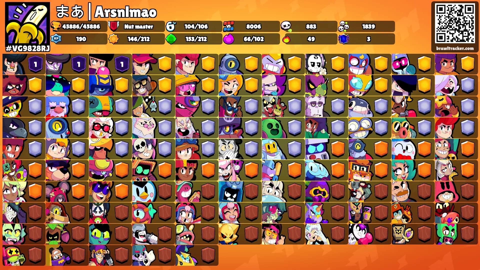 まあ|Arsnlmao's Ranks