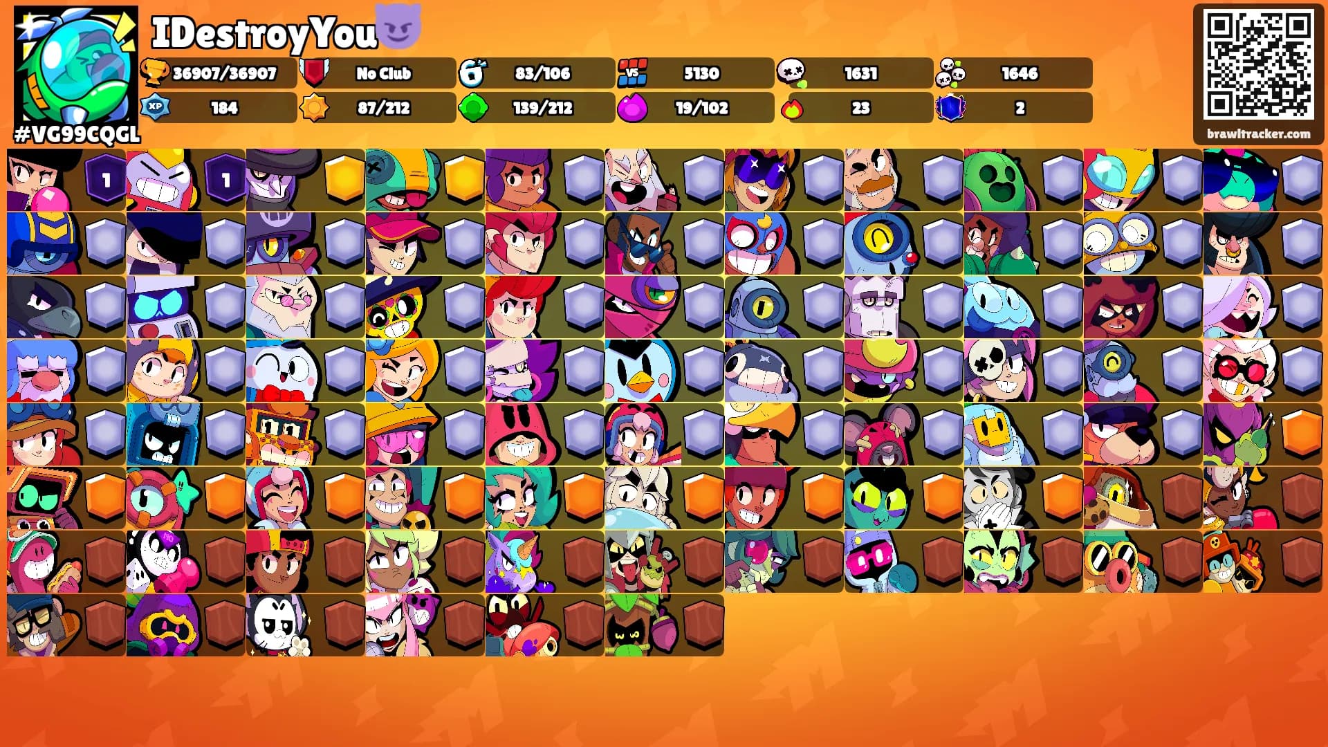 IDestroyYou😈's Ranks