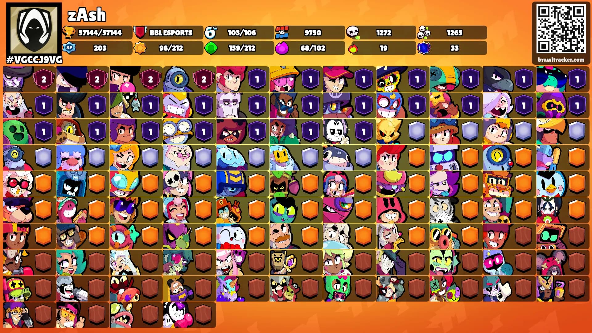 zAsh's Ranks