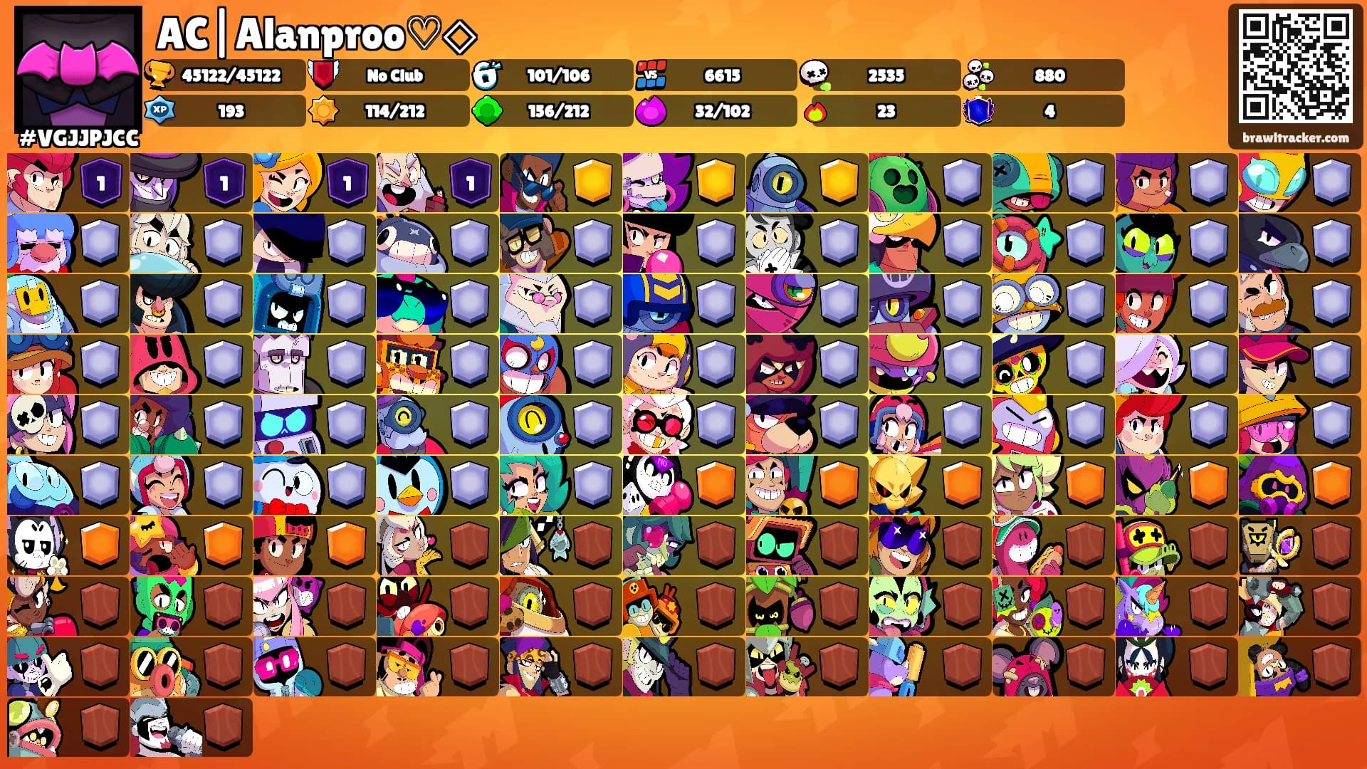 AC|Alanproo♡◇'s Ranks