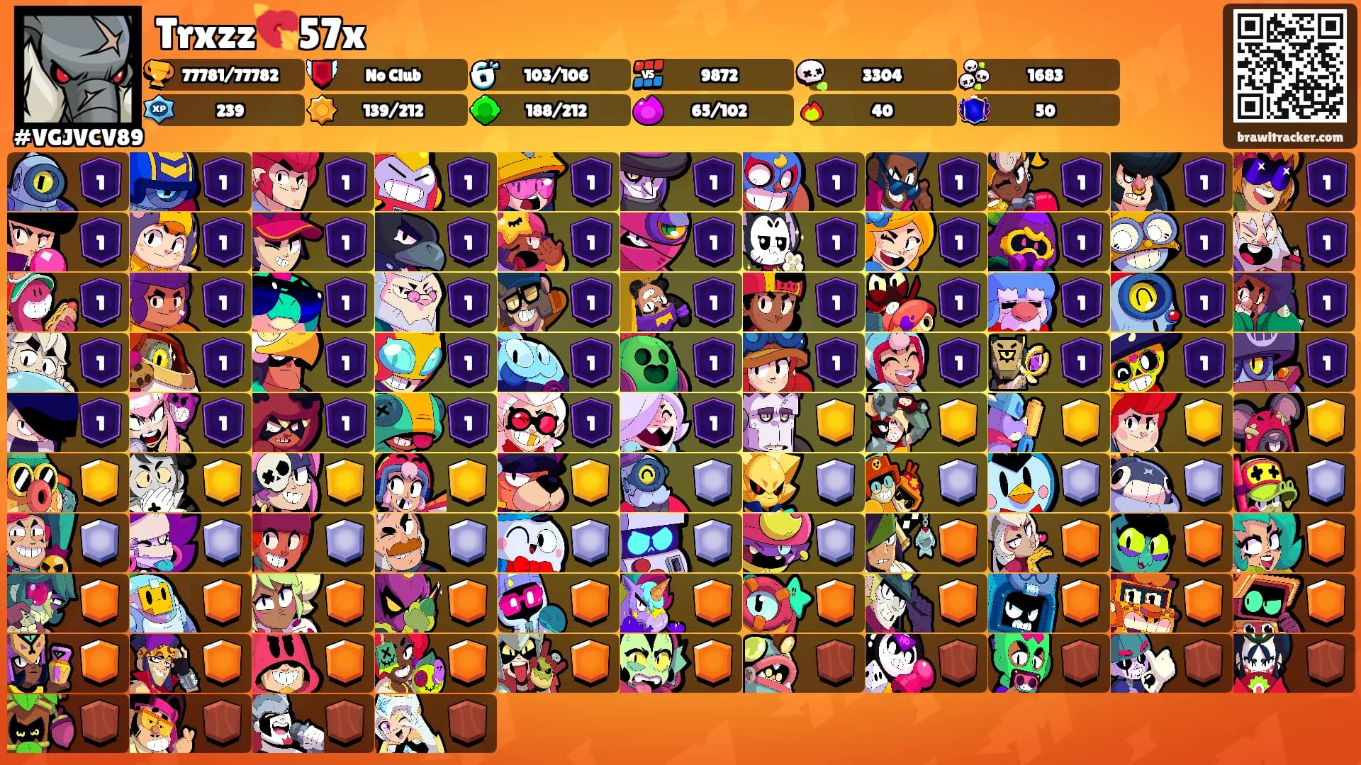 Trxzz💘57x's Ranks