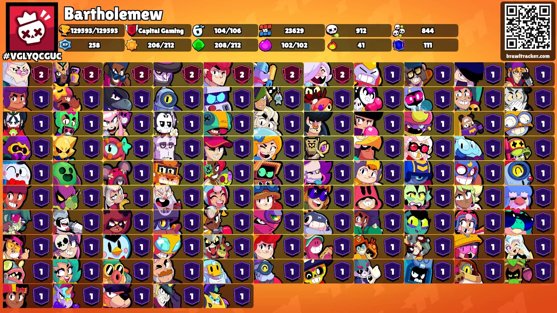 Bartholemew's Ranks