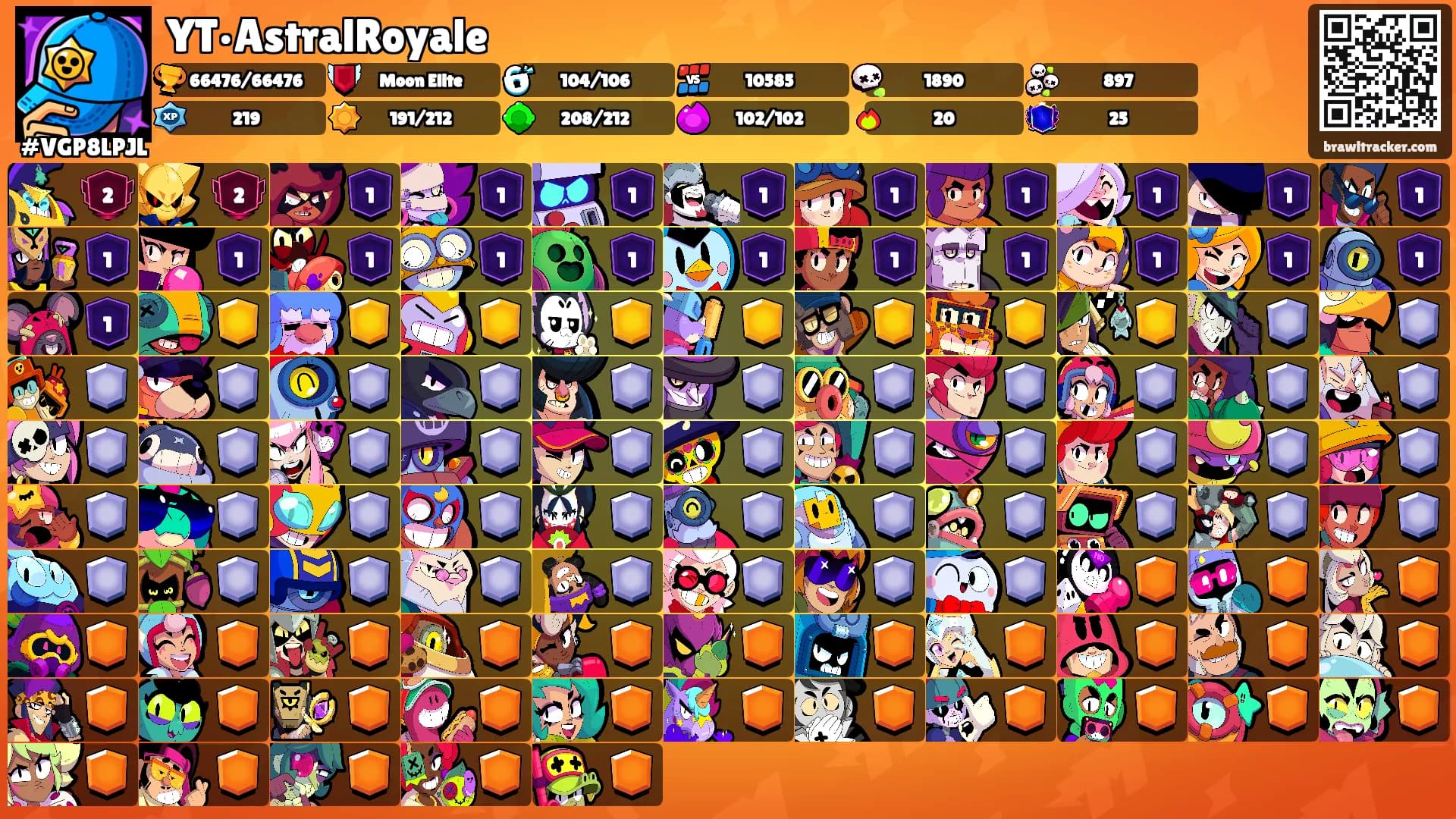 YT•AstralRoyale's Ranks