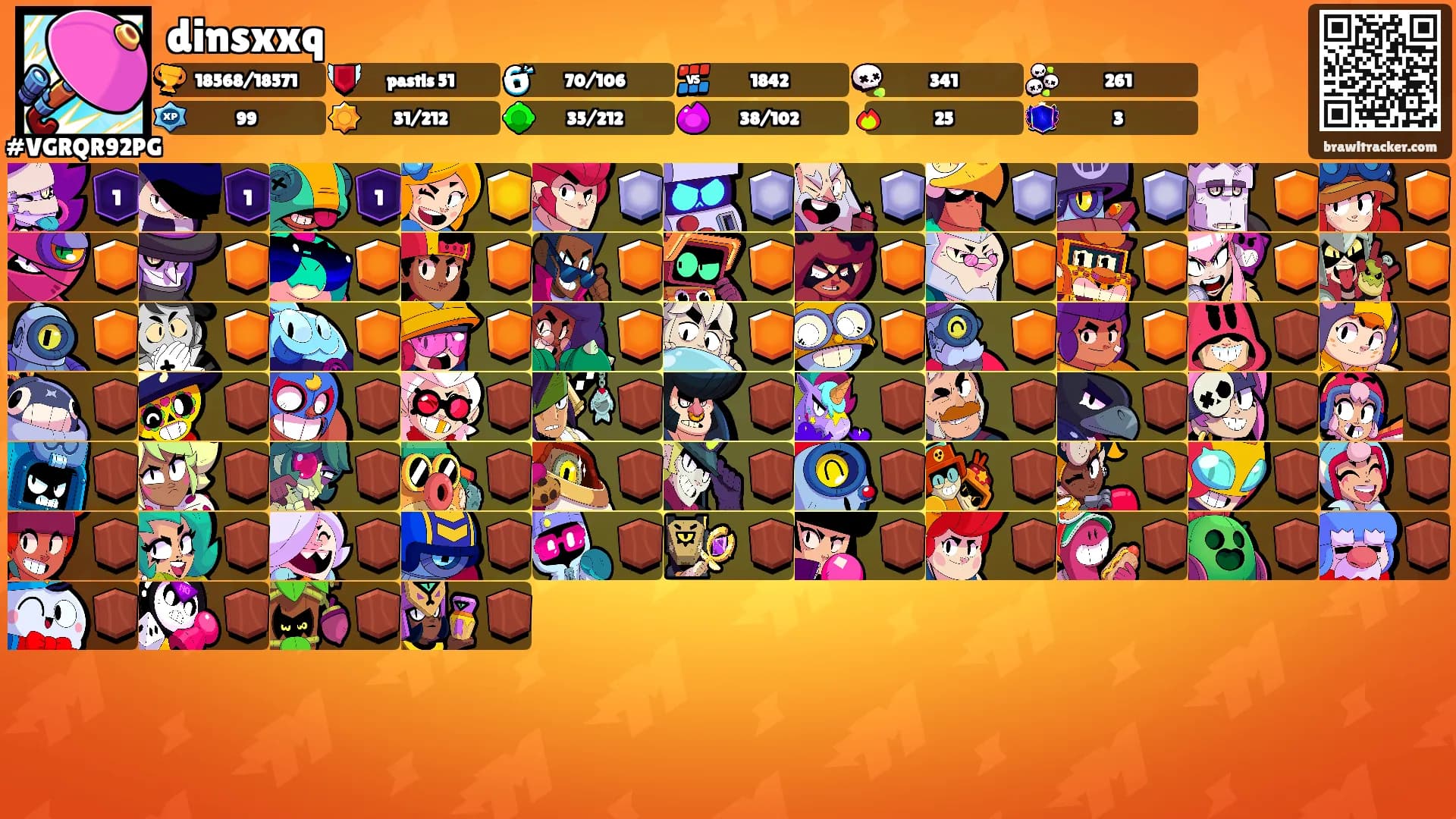 dinsxxq's Ranks