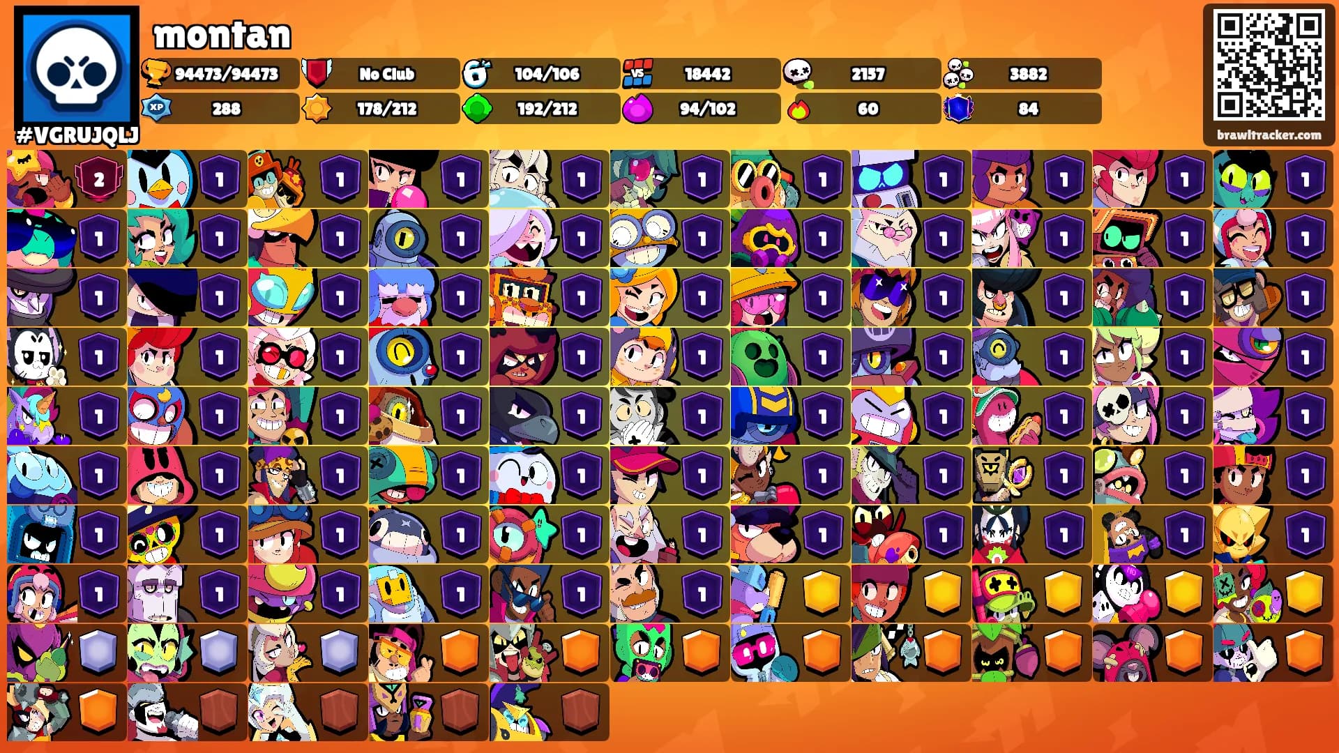 montan's Ranks